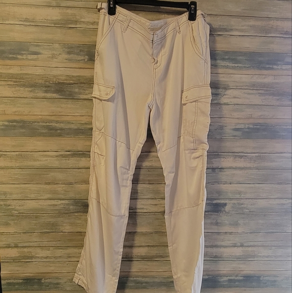 DaNang Pants & Jumpsuits Danang Silk Blend Cargo Pants Poshmark